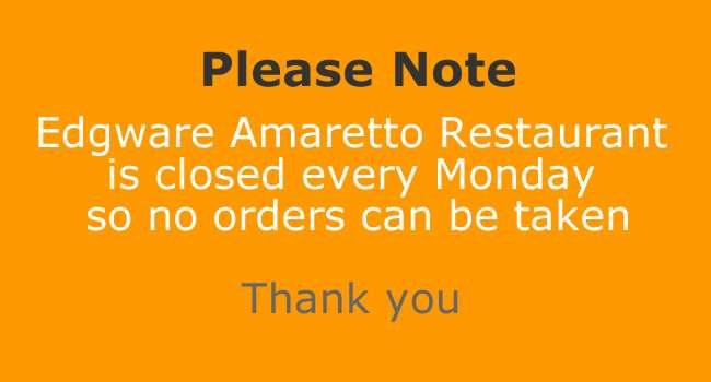 Amaretto Ristorante and Pizzeria Edgware
