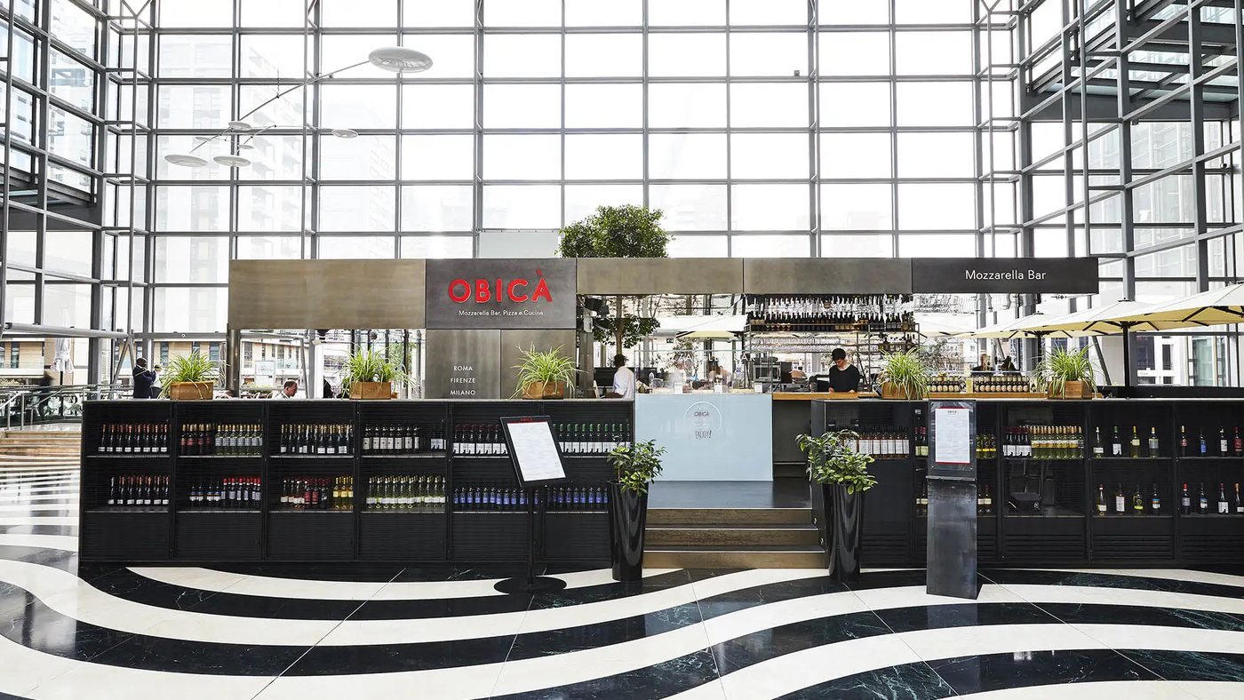 Obica Mozzarella Bar - Canary Wharf